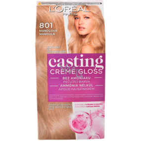 Loreal Paris Casting Creme Gloss farba na vlasy 801 mandľová
