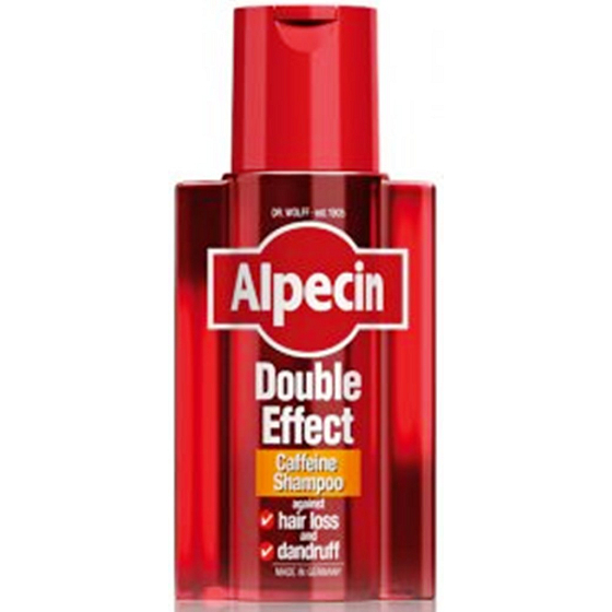 Alpecin Energizer Caffeine Double-Effect Kofeinový šampón proti lupinám a vypadávaniu vlasov 200 ml