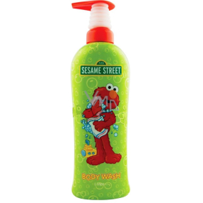 Sesame Street sprchový gél pre deti dávkovač 1 l