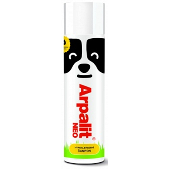 Arpalit NEO Hypoalergénne šampón pre suchú, citlivú, alergickú pokožku srsti kožušinových zvierat 250 ml