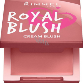 Rimmel London Royal Blush Cream Blush tvárenka 004 Regal Rose 3,5 g
