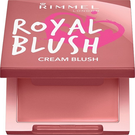 Rimmel London Royal Blush Cream Blush tvárenka 004 Regal Rose 3,5 g
