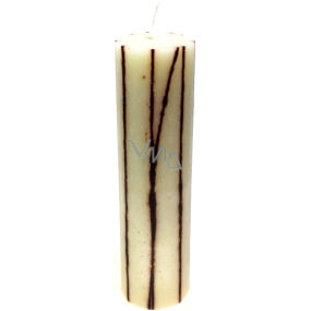 Lima Rustik aromatický vonná sviečka hnedá valec 70 x 300 mm 1 kus