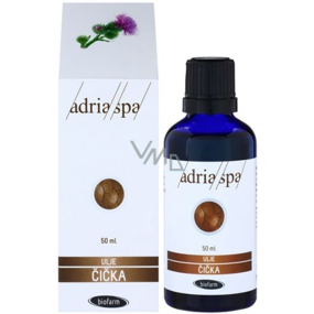 Adria Spa Natural Oil Lopuchový olej Revitalizuje pokožku hlavy pre poškodené vlasy 50 ml