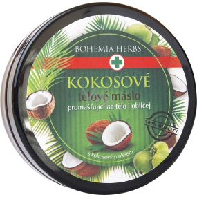 Bohemia Gifts Kokos telové maslo s kokosovým olejom 200 ml