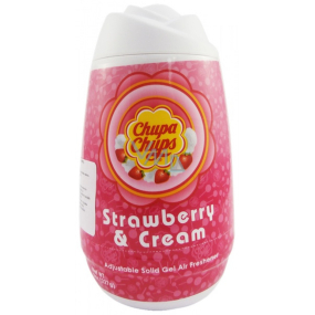 Chupa Chups Strawberry & Cream vonný bytový gel 227 g