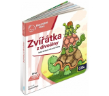 Albi Kúzelné čítanie interaktívna minikniha Zver z divočiny, vek 2+