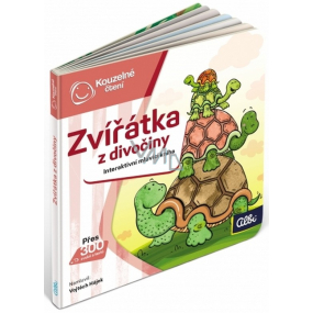Albi Kúzelné čítanie interaktívna minikniha Zver z divočiny, vek 2+