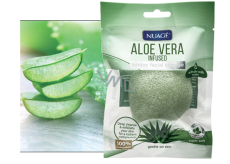 Nuage Konjac s aktívnym Aloe Vera odličovacia hubka 1 kus