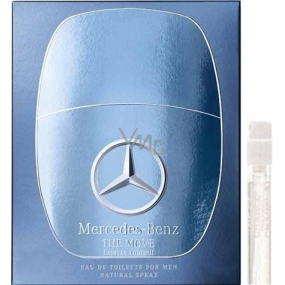 Mercedes-Benz The Move Express Yourself toaletná voda pre mužov 1 ml s rozprašovačom, fľaštička