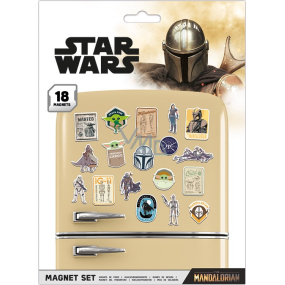 Epee Merch Star Wars - Sada magnetiek Mandalorian 18 kusov