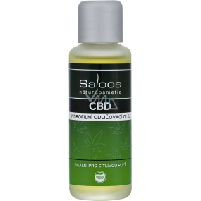 Saloos CBD hydrofilný odličovací olej pre citlivú pleť 50 ml