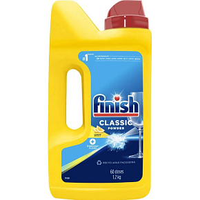 Finish prášok do umývačky Power Powder Lemon, 1,2 kg