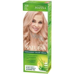 Joanna Naturia farba na vlasy s mliečnymi proteínmi 208 Pink Blonde