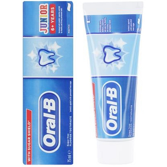 Oral-B Junior zubná pasta s jemnou príchuťou pre deti 6+ 75 ml