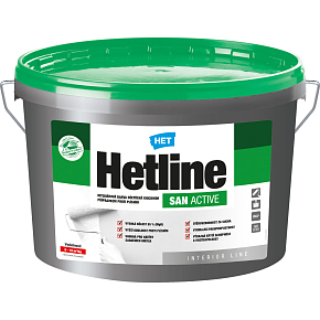 Het Hetline San Active protiplísňová malířská farba, 7 kg