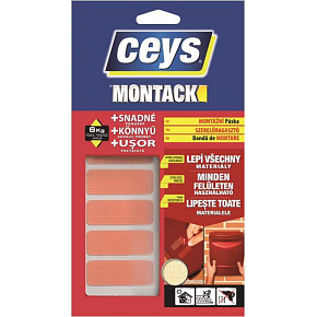 Ceys Montack Express obojstranné montážne pásky, 48 × 18 mm, 10 ks