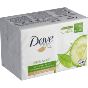 Dove Go Fresh Touch Uhorka & Zelený čaj toaletné mydlo 100 gx 4