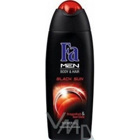 Fa Men Black Sun sprchový gél na telo aj na vlasy pre mužov 250 ml