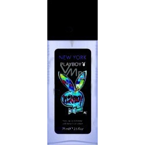 Playboy New York parfumovaný deodorant sklo pre mužov 75 ml
