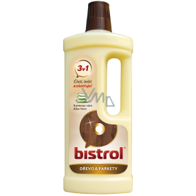 Bistrol 3v1 Na drevo a parkety čistiaci a leštiaci prostriedok 750 ml