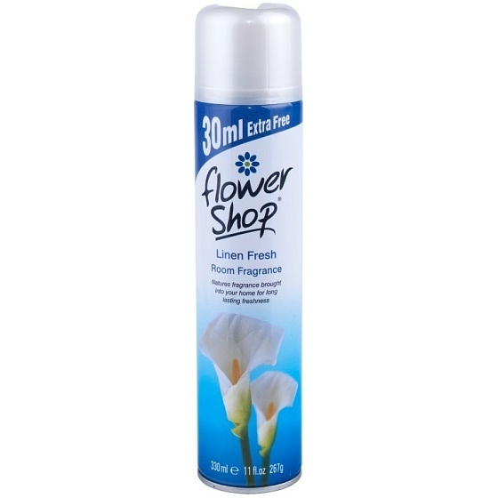 FlowerShop Osviežovač vzduchu Linen Fresh 300 ml