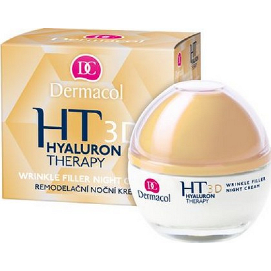 Dermacol Hyaluron Therapy 3D Remodelačný nočný krém 50 ml