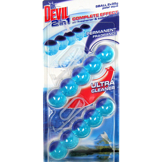 Dr. Devil Polar Aqua 2v1 5Ball Complete Effect Wc záves 2 x 35 g