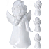Anjel porcelánový biely 15 cm