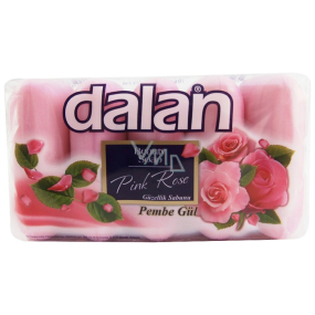 Dalan Pink Rose ruže tuhé toaletné mydlo 5 x 70 g