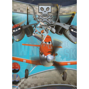 Ditipo Darčeková papierová taška 32,4 x 12 x 26,4 cm Disney Planes 2902 008