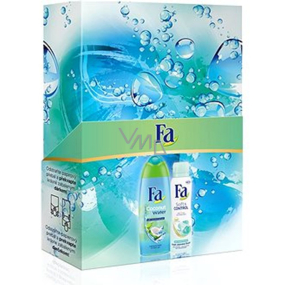 Fa Coconut Water sprchový gél 250 ml + Fresh Jasmine antiperspirant dezodorant sprej 150 ml, kozmetická sada