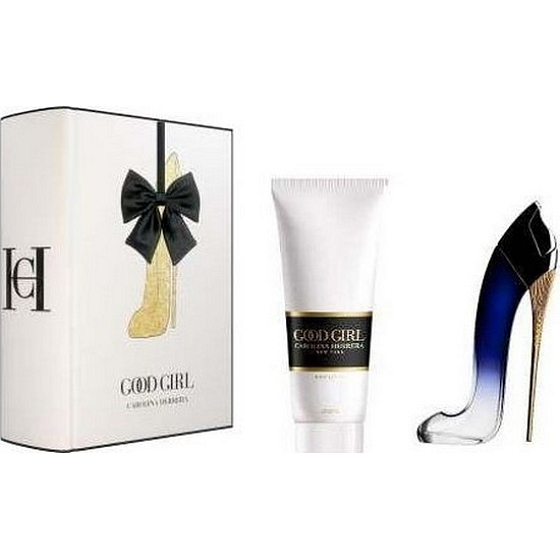 Carolina Herrera Good Girl Leger toaletná voda pre ženy 80 ml + telové mlieko 100 ml, darčeková sada