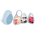 Pupa Bird 4 Make-up kazeta pre líčenie tváre, očí a pier 004 28,7 g