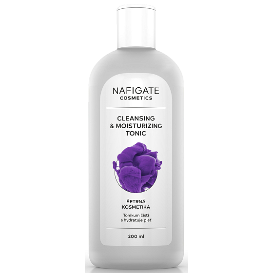 Nafigate Cosmetics Cleansing & Moisturizing Tonic dočisťovacej tonikum čistí a hydratuje pleť 200 ml