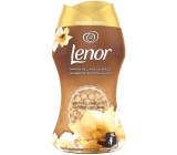 Lenor Gold Orchid vôňa vanilky, mimózy, ruží a broskýň vonné perličky do bubna práčky 140 g