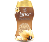 Lenor Gold Orchid vôňa vanilky, mimózy, ruží a broskýň voňavé perličky do bubna práčky 140 g