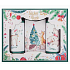 Bohemia Gifts Vianoce Šťastné a Veselé sprchový gél 100 ml + šampón 100 ml + mydlo 110 g, kozmetická sada