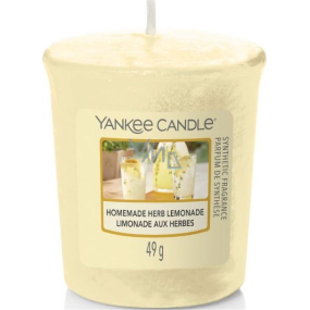 Yankee Candle Homemade Herb Lemonade - Domáce bylinková limonáda vonná sviečka votívny 49 g