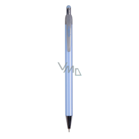 Spoko Stripes guľôčkové pero Needle Tip modrej, modrá náplň 0,3 mm