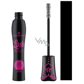 Essence Lash Princess Curl & Volume Mascara predlžujúca a objemová riasenka Black 12 ml