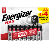 Energizer AA / LR6 1,5 V alkalické batérie Power 8 ks