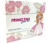 Regina Princess sprchový gél 250 ml + pena do kúpeľa 300 ml + lak na nechty + jelení loj 4,5 g, kozmetická sada pre deti