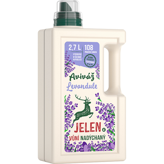 Jelen aviváž levanduľová, 108 praní, 2,7 l