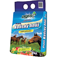 Agro práškový koňský hnoj, 3 kg