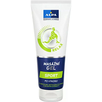 Alpa Sport Star Relax Sport po výkone masážny gél s mentolom, methylsalicylátom a bylinnými extraktmi 210 ml