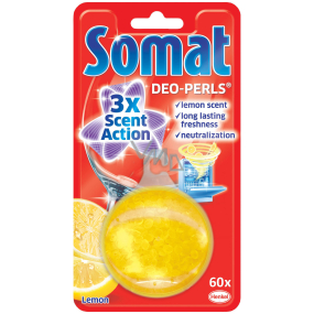 Somat Deo Perls Lemon osviežovač umývačky riadu 20,5 g