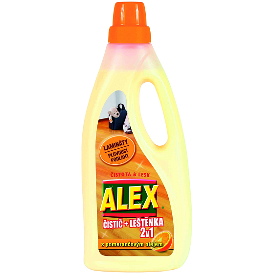 Alex 2v1 laminát a plávajúce podlahy čistenie a leštenie 750 ml