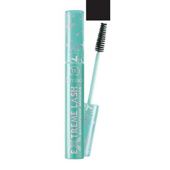 Dermacol Extreme Lash vodeodolná riasenka odtieň čierna 8,5 ml