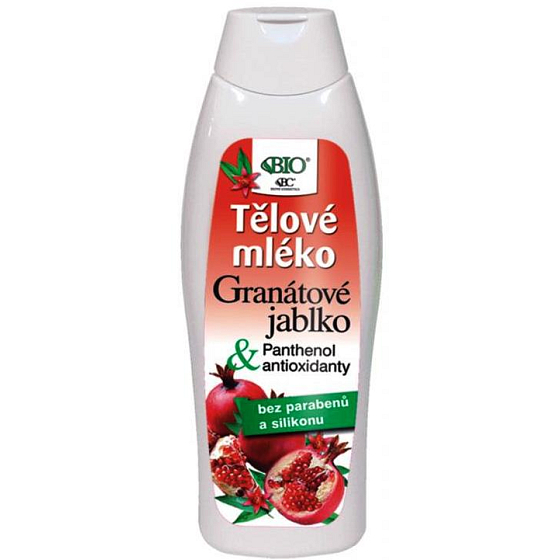 Bione Cosmetics Granátové jablko telové mlieko pre všetky typy pokožky 500 ml